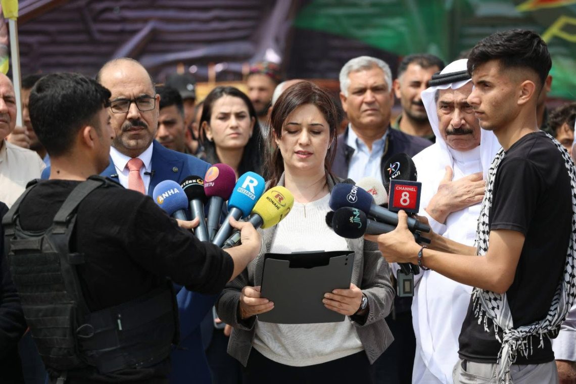 بيان باسم الإدارة الذاتية الديمقراطية لإقليم شمال وشرق سوريا من سد تشرين: