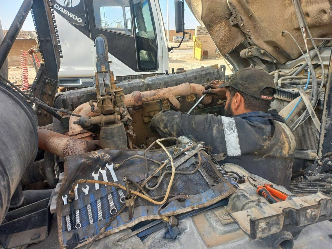 صيانة الآليات في الجزيرة .. خطوة استراتيجية نحو تطوير الخدمات في البلدية