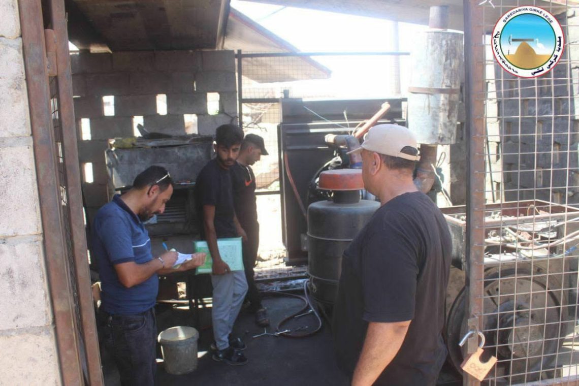 جولة رقابية على الكازيات والمولدات في كركي لكي