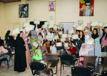 تخريج دورة جديدة للمعلمين باسم الشهيد عدنان العبيد في أكاديمية الشهيد عزيز عرب