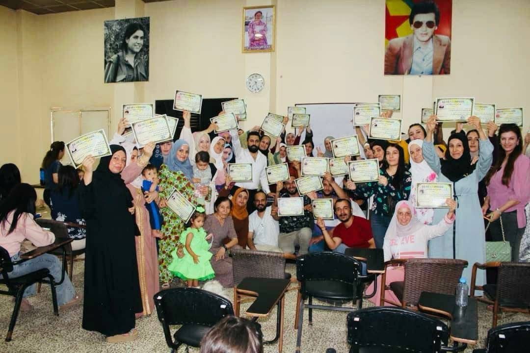 تخريج دورة جديدة للمعلمين باسم الشهيد عدنان العبيد في أكاديمية الشهيد عزيز عرب