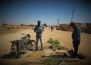 بلدية الشعب في تل تمر تنفذ أعمال صيانة طرق وشبكات صرف صحي