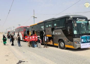 إخراج الدفعة الثانية من ذوي الحالات الإنسانية من مخيم الهول