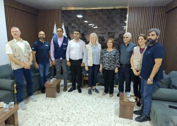 وفد من برنامج الأغذية العالمي يزور الإدارة الذاتية في الجزيرة