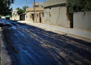 بلدية تل تمر تطلق حملة تزفيت لتعزيز البنية التحتية