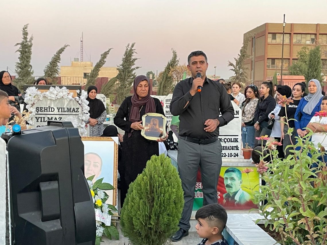 الإدارة الذاتية في الجزيرة تستذكر شهيديها زينب صاروخان ويلماز شرو