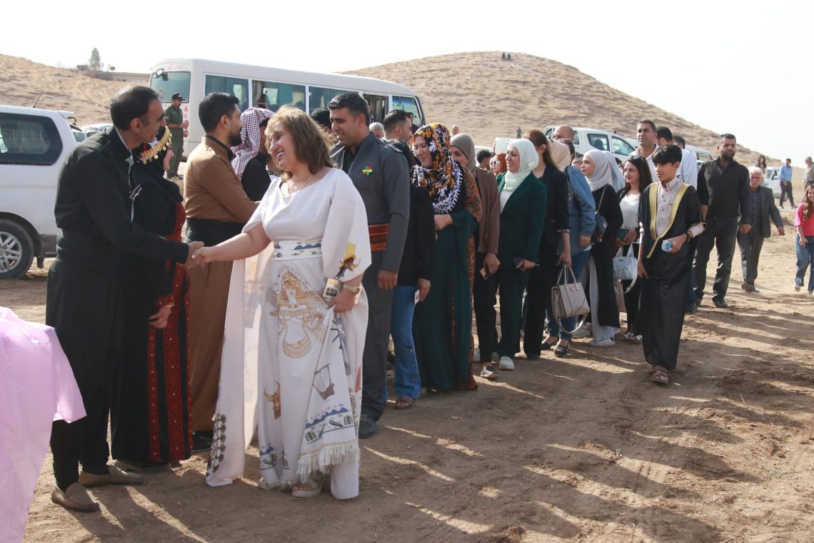 مهرجان ثقافة الأمة الديمقراطية يحتفي بتنوع المكونات في تل موزان الأثرية