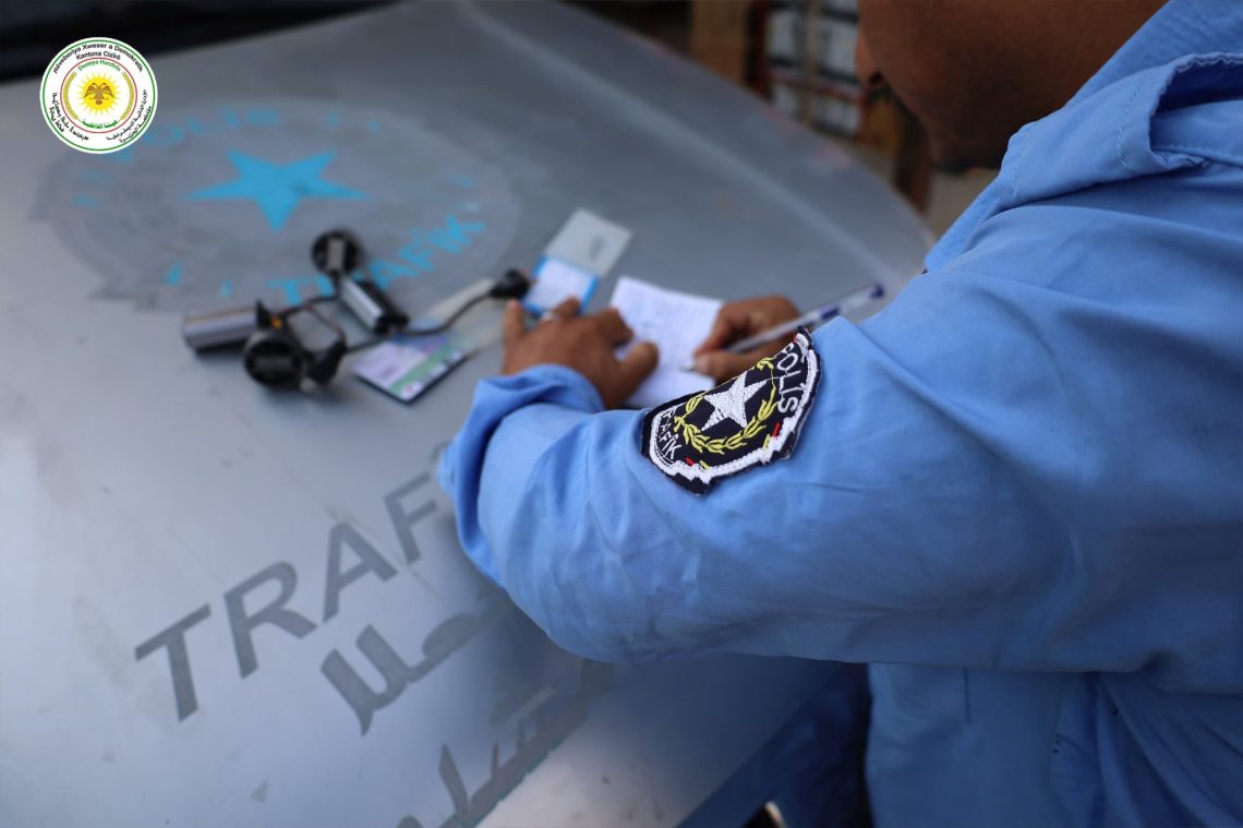 مديرية المرور في مقاطعة الجزيرة تواصل تنفيذ القوانين المرورية