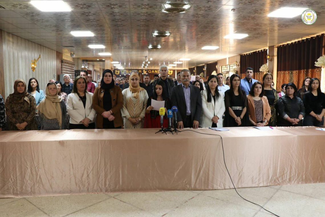 ملتقى مجلس المرأة بالحسكة .. فيفيان بحو أوسي تؤكد على ترسيخ المجتمع الديمقراطي