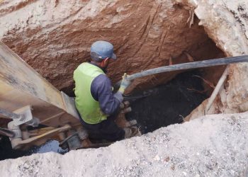 بلديات الشعب تواصل أعمالها الخدمية لتحسين البنية التحتية