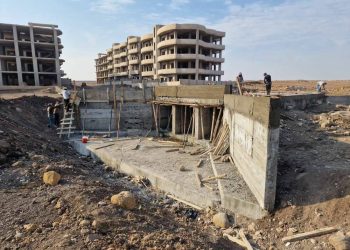 إنهاء أعمال مشروع الجسر الجديد في ديرك