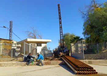 إعادة بئر مياه الشرب رقم 10 للخدمة في ديرك