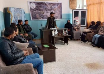 هيئة الشباب تنظم محاضرة عن مخاطر المخدرات في الشدادي