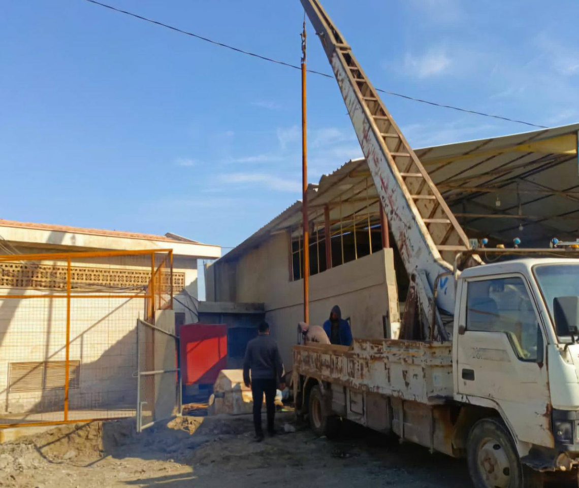 إعادة بئر مياه الشرب رقم 22 للخدمة في ديرك