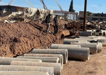 بلدية الدرباسية تنفذ خطوط صرف صحي جديدة استجابة لشكاوى الأهالي