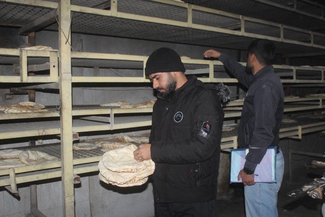 حماية المستهلك في كركي لكي تراقب جودة الخبز ووزن الربطة