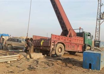 عامودا .. إصلاح البئر رقم /16/ بعد تأخرٍ قسري بسبب العاصفة الثلجية