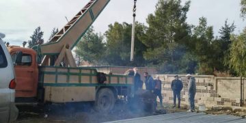 تل كوجر .. تصليح الآبار لتوفير المياه للأهالي بعد انقطاع مؤقت