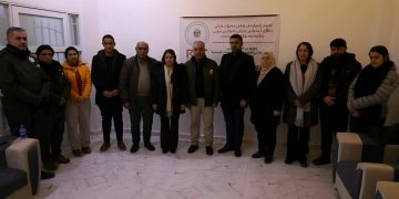 وفد من الإدارة الذاتية وTEV-DEM يزور مؤسسة بارزاني الخيرية في مقاطعة الجزيرة لتنسيق الجهود